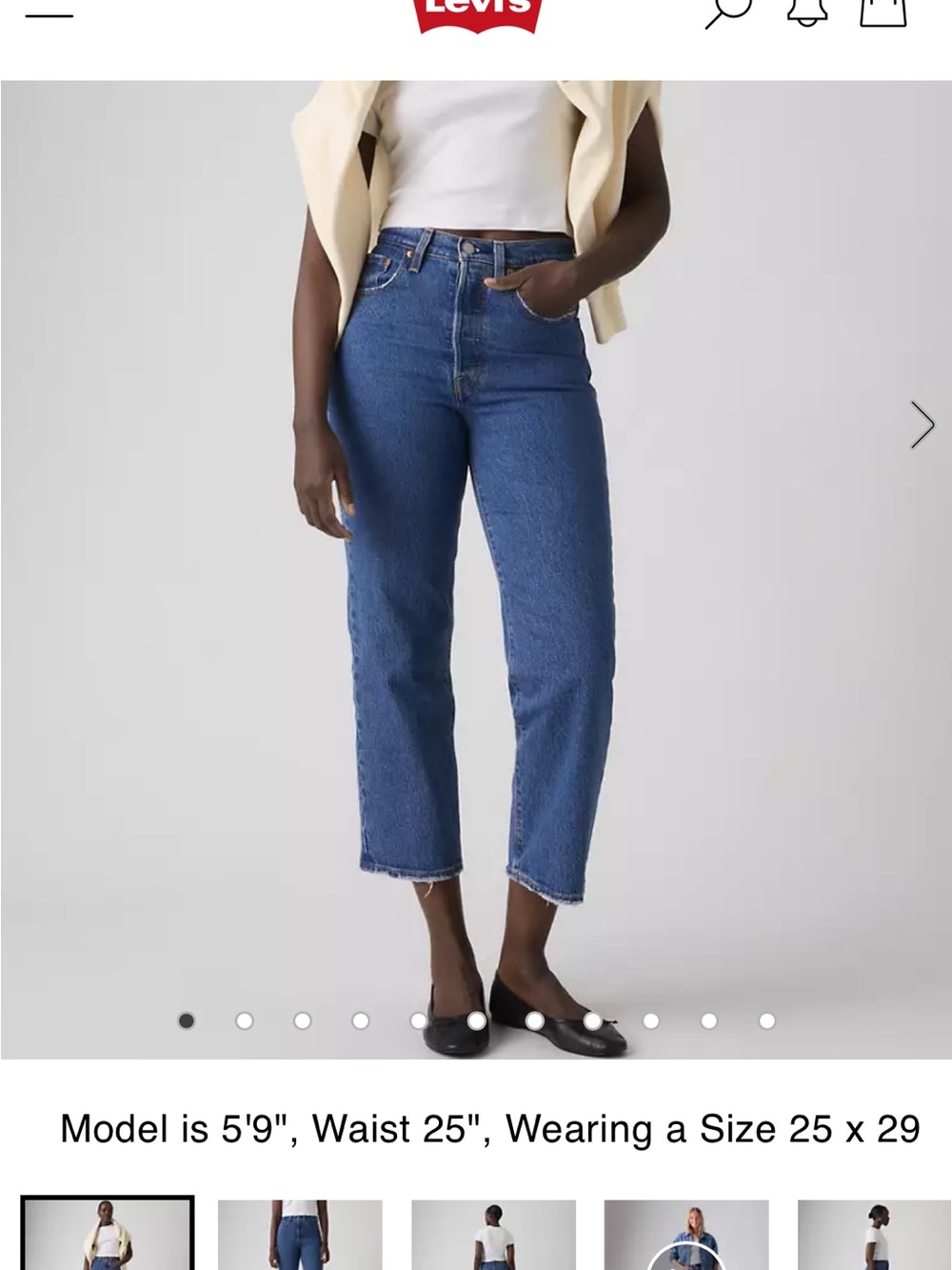 Levi’s Ribcage Straight Ankle Women's Jeans